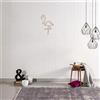 Homemania WALL23COPPER Decorazione da Parete Flamingo, Color Rame in Acciaio, 31 x 0.15 x 50 cm