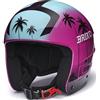 Briko, HELMET Unisex adulto, SHINY FLIRT PURPLE-TURQUOISE BLUE-MIRAGE DARK VIOLET, 52