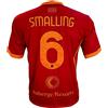 AS Roma Maglia Replica Ufficiale 23/24, Smalling Home, 6 Anni