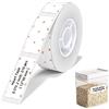 NIIMBOT Etichetta termica per D11 D110 D101 H1S, adesivo impermeabile (12 * 30 mm), 210 pezzi per rotolo