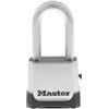 Master Lock M176XDLH - Lucchetto a combinazione, resistente, per esterni, colore argento, 1 pezzo