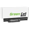 Green Cell PRO Serie A32-K53 A41-K53 Batteria per Portatile Asus A43 A43U A53T A54 K43 K53J K54 K54C X53B X53BR X53BY X53SC X53SD X53SG X53TA X53TK X53Z X54HR X54XB (Le Pile Samsung SDI, 5200mAh)
