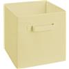 ClosetMaid 1842 Cubeicals Fabric Drawer, Iron Gate Grigio Stampa, Tessuto, Natural, Confezione da 1