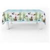 Italian Bed Linen Tovaglia antimacchia in panama 100% Cotone, DOLCE QUIETE 150 x 150 cm