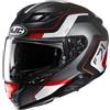 HJC Casco F71 ARCAN Nero Rosso HJC XS