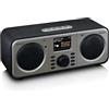 Lenco DIR-141 Radio internet - con Bluetooth® - Spotify Connect - 2 x 5 Watt RMS - nero. argento