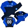 PELUSCIAMO Pigiama Napoli Ufficiale Caldo Cotone Interlock Pigiami Personalizzati con Nome e Numero Ragazzo Adulto PS 41418/19
