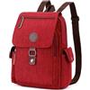 XINYASEE Unisex Zaino da donna capacità a tracolla per ragazze casual Borsa Zainetto Donna Casual Borsa a Tracolla Scuola Nylon Zaino da Viaggio per Lavoro Shopping Viaggio(grigio)