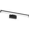 Oktaplex lighting Lampada LED a specchio da parete nera 40cm 4000K bianco neutro 8W 570lm lampada a specchi per bagno