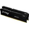 Kingston FURY Beast Nero EXPO DDR5 16GB (2x8GB) 5600MT/s DDR5 CL36 DIMM Desktop Memoria Gaming per Computer Fissi Kit da 2 - KF556C36BBEK2-16