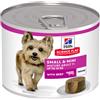 Hill's Science Plan Mousse per Cani Mature Small&Mini con Manzo da 200 gr
