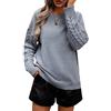 Heersan Maglione Invernale da Donna Chic Girocollo Manica Lunga Pullover Elegante Top Maglione Autunnale Ragazza Sweatshirt Casual Moda Maglieria Sciolto Maglioni