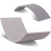 KiddyMoon Tavola Di Equilibrio In Legno Per Bambini Montessori BB-001, Grigio