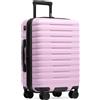U.S. Traveler US Traveler Hardside - Bagaglio a 8 ruote con manico in alluminio, Lavanda (Blu) - US09181L22