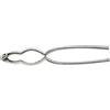 Westmark 441479 Schiaccianoci, Acciaio Inossidabile, Argento, 16.7 x 1.1 x 3 cm