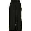 URBAN CLASSICS Pantaloni Donna, Pantaloni Estivi, Materiale Fresco e Leggero, Vestibilitá Ampia, 100% Viscosa, Colore Nero, Taglie XS - 5XL