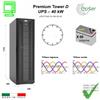Epser / CMA UPS 40 Kw Premmium Tower 40 N°0 batterie trifase ingresso e uscita - Epser