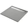 SENSEA Piatto doccia SENSEA in resina Neo Metal Grid grigio L 100 x L 100 x H 3 cm opaco effetto pietra