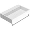 Ceramica Globo - Portasciugamani frontale in ottone cromato PT001
