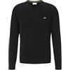 Lacoste AH2183 - Maglione da uomo con scollo a V, vestibilità regolare, Nero (031), S