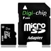 Digi-Chip - Scheda di memoria Micro-SD da 64 GB per Samsung Galaxy A10, A20, A30, A40, A50, A60, A70, A90, A10s, A20s, A30s, A50s, A70s, M10s, M30s