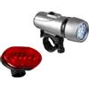 Sport e Fitness personalizzati Set 2 luci da bicicletta, in ABS Rory personalizzate o neutre