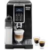 De'Longhi Perfetto Dinamica ECAM350.55.B, Macchina da Caffè Automatica, Chicchi macinati al momento, Caraffa Montalatte Automatica per Cappuccino, 4 Bevande One Touch, Spegnimento Programmabile, Nero