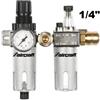 AIRCRAFT FILTRO REGOLATORE DI PRESSIONE ARIA COMPRESSA OLIATORE ANTICONDENSA COMPRESSORE