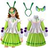 ReliBeauty Costume Alieno per Bambini dai 3 ai 12 anni con Accessori Alieni, 120