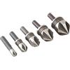 IRWIN IRWIN Tools 1877791 - Set di 5 punte per svasatura in ossido nero