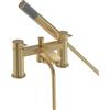 Bristan APE BSM BB Apelo 2 fori vasca doccia miscelatore ottone spazzolato
