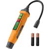 TOPTES Rilevatore di perdite di gas Toptes PT210S, Rilevatore Gas Naturale Sonda 10 cm, Rilevatore Perdite Propano Localizzazione Gas Combustibili Gas Naturale, Metano, Misure%LEL(Batterie Incluse)-Arancio