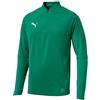 PUMA Final Training 1/4 Zip, Giacca Tuta Uomo, Verde (Pepper Green/Black), XXL