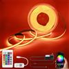 Arotelicht Striscia LED COB RGB WIFI set 5m 24V COB dimmerabile, Strisce LED COB con controller e alimentatore, 576LED/m IP20, controllabile tramite APP per la decorazione di interni di cucina camera da letto