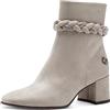 MARCO TOZZI by Guido Maria Kretschmer Stivaletti Donna con Tacco Eleganti Tacco a Blocco, Marrone (Taupe), 41 EU