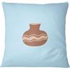 Bona Basics, Federa decorativa per cuscino, decorazione per la casa, per divano, caffetteria, dimensioni: 60 x 60 cm, colore: blu chiaro