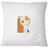 Bona Basics, Federa decorativa per cuscino, decorazione per la casa, per divano, caffetteria, dimensioni: 60 x 60 cm, colore: bianco
