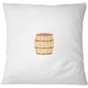 Bona Basics, Federa decorativa per cuscino, decorazione per la casa, per divano, caffetteria, dimensioni: 60 x 60 cm, colore: bianco