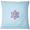Bona Basics, Federa decorativa per cuscino, decorazione per la casa, per divano, caffetteria, dimensioni: 60 x 60 cm, colore: blu chiaro