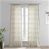 HPD Half Price Drapes Tende trasparenti ricamate in lino per soggiorno 50 X 120 (1 pannello), SHCH-SLWE5296-120, bronzo Suez