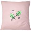 Bona Basics, Federa decorativa per cuscino, decorazione per la casa, per divano, caffetteria, dimensioni: 60 x 60 cm, colore: rosa chiaro