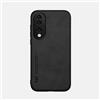 Kepuch Silklike Cover per Honor 90 - Custodia Case Piastra Metallica Incorporata per Honor 90 - Nero