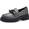 MARCO TOZZI mocassini da donna vegani senza tacco con plateau color nero (black) 41 EU