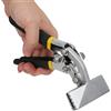 Yosoo Health Gear Pinza Piega Lamiera, Pinza Dritta Piegatrice Manuale Strumento Appiattitore Morsetto Aggraffatrice Maniglia Antiscivolo Cucitura per Appiattimento, Piegatura, Aggraffatura,