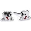Pasionista 603773 - Orecchini a lobo per bambini, argento sterling 925
