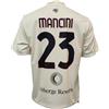 AS Roma Maglia Replica Ufficiale 23/24, Mancini Away Riyadh, XXL