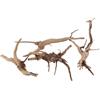 emours Rami di Vite in Legno Naturale rettili, Decorazione per Acquario, Misure assortite, S, 4 Pezzi