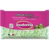 Inodorina Refresh Pocket Salviette Igienizzanti con Clorexidina per Cani e Gatti 15 pz