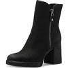 MARCO TOZZI Donna 2-25344-41, Stivaletti con Tacco, Nero Nubuck, 36 EU