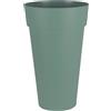 EDA - Vaso da fiori alto XXL Toscana Ø 48 cm - Volume 90 L - Ø 48 x H.80 cm - Verde alloro